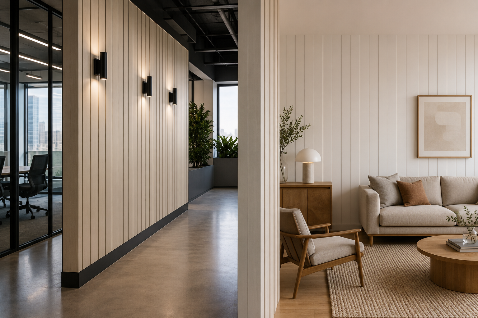 Installing VJ Panelling in Commercial vs Residential Projects