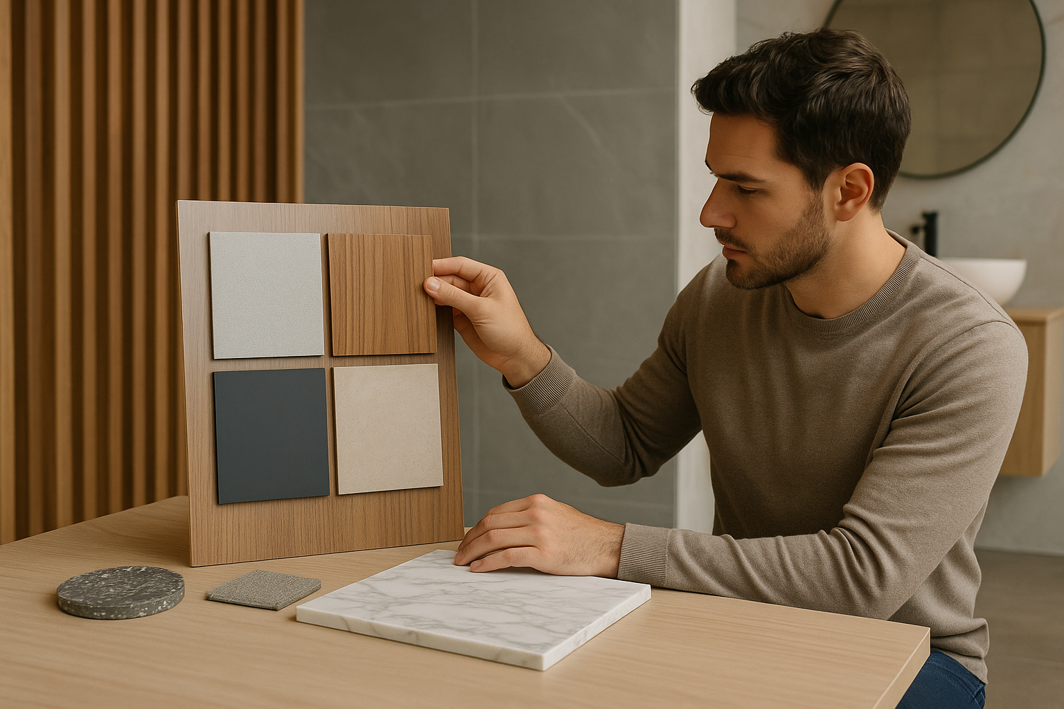 A Guide to Matching Timber Veneer with Other Interior Materials