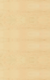 Rock Maple Veneer Crown Cut Cross Grain on Plywood