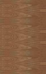 Ironbark Veneer Crown Cut Cross Grain on MDF