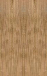 Blackbutt Veneer Crown Cut on Black MDF