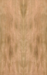 American Cherry Veneer Crown Cut on Black Moisture Resistant MDF