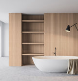 Verdi Reconstituted Veneer on Black Moisture Resistant MDF