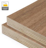 Ironbark Veneer Quarter Cut Cross Grain on Plywood