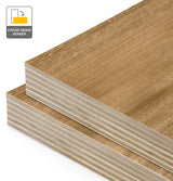 Spotted Gum Veneer Crown Cut Cross Grain on Plywood