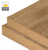 Blackbutt Veneer Crown Cut Cross Grain on MDF