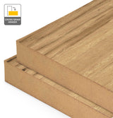 Blackbutt Veneer Natural Feature Grade Cross Grain on MDF