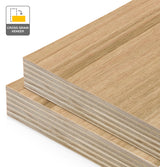 Blackbutt Veneer Quarter Cut Cross Grain on Plywood