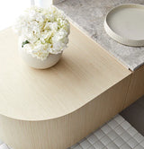 Crema Reconstituted Veneer on HMR Moisture Resistant Particleboard