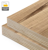 Tasmanian Oak Veneer Natural Feature Grade Cross Grain on Plywood