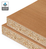 Silky Oak Veneer Quarter Cut on HMR Moisture Resistant Particleboard
