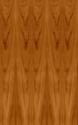 Teak Veneer Crown Cut on MDF