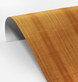 Teak Veneer Quarter Cut on Laminate