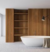 Blackwood Veneer Crown Cut on Moisture Resistant MDF