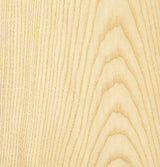 European Ash Veneer Crown Cut on Black MDF