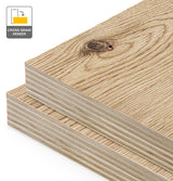 Rustic Oak Veneer Natural Feature Grade Cross Grain on Plywood