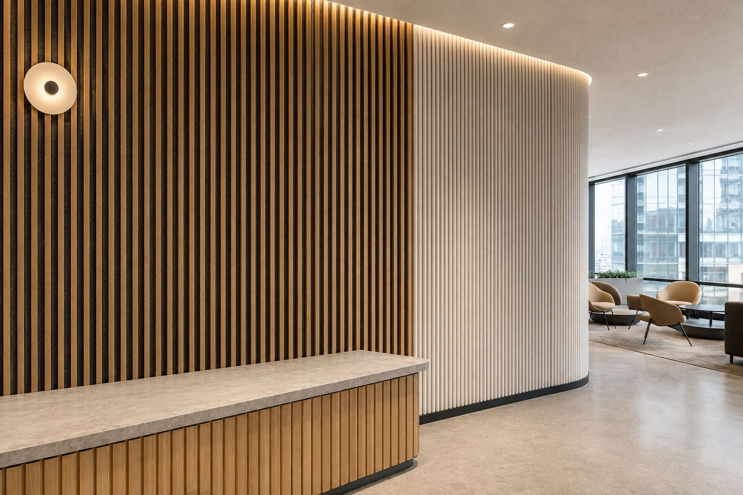 Acoustic Slat and Fluted Panels in Australian Interiors