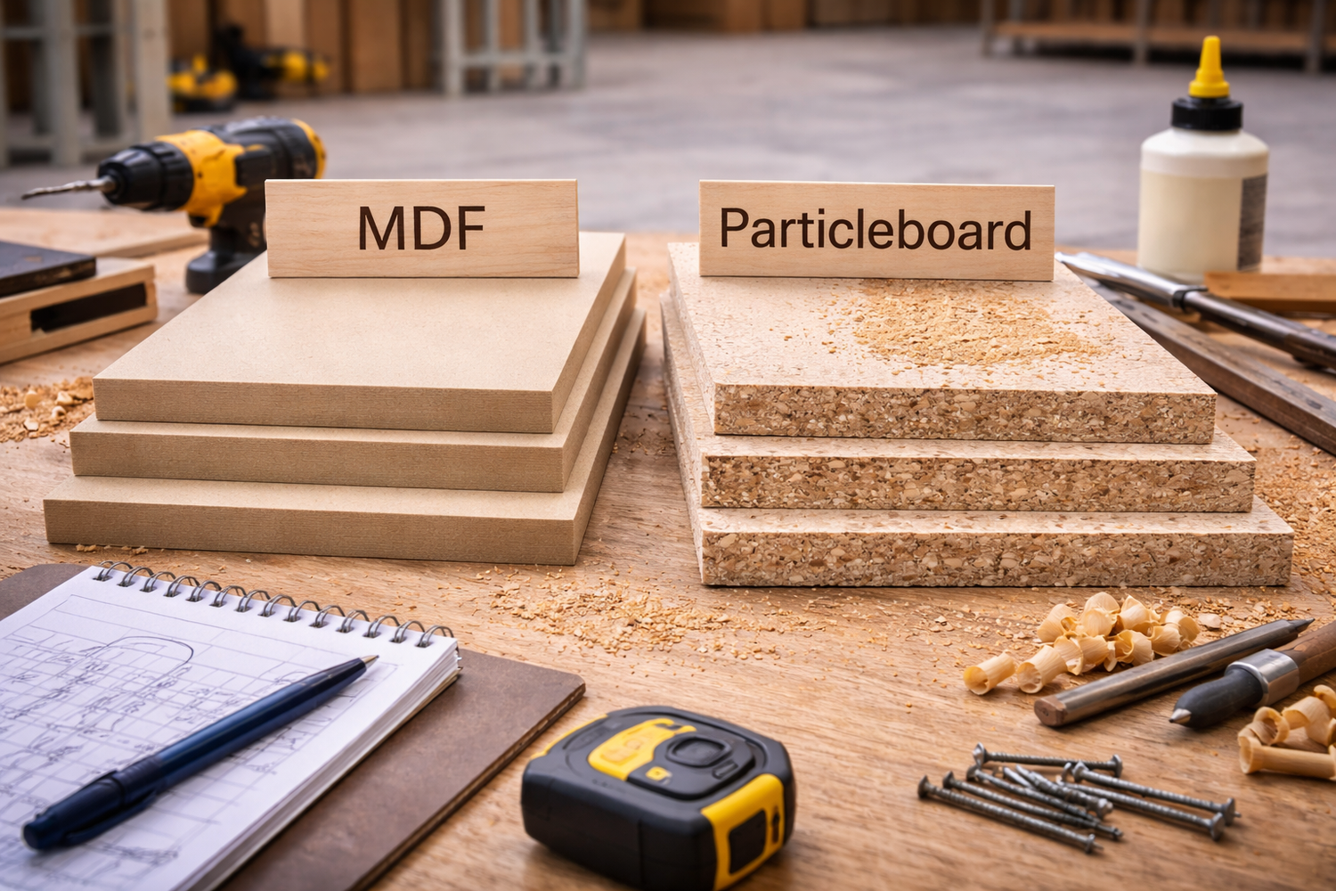 MDF vs Particleboard: Choosing the Right Substrate