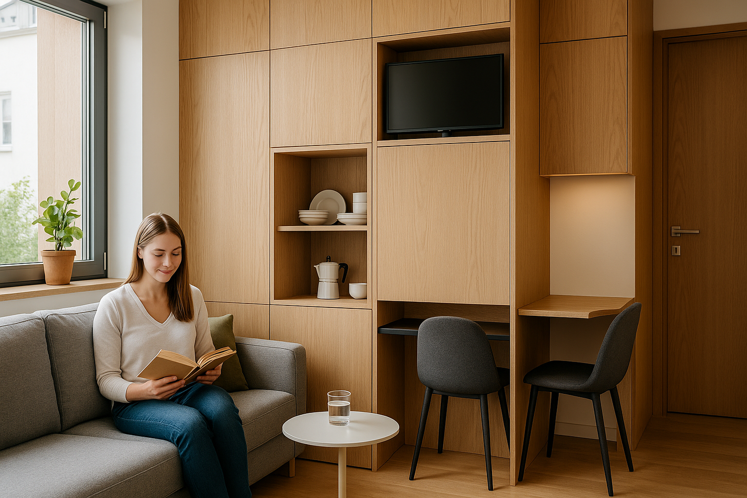 Smart Design: Using Timber Veneer to Elevate Small Spaces