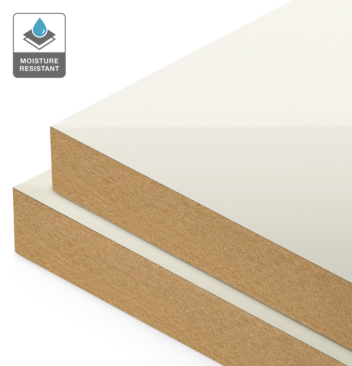 White & Neutral Melamine