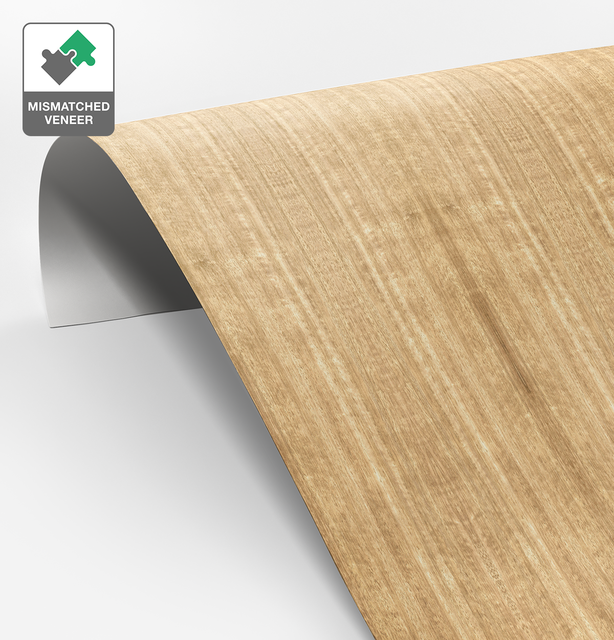 Tasmanian Ash Veneer Mismatched on Laminate