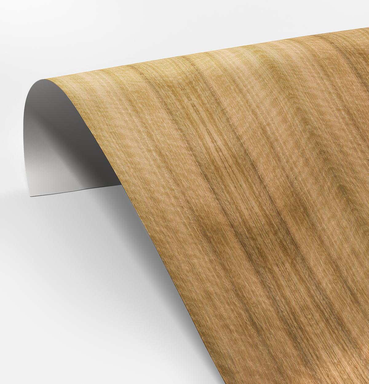 Spotted Gum Veneer Quarter Cut on Laminate