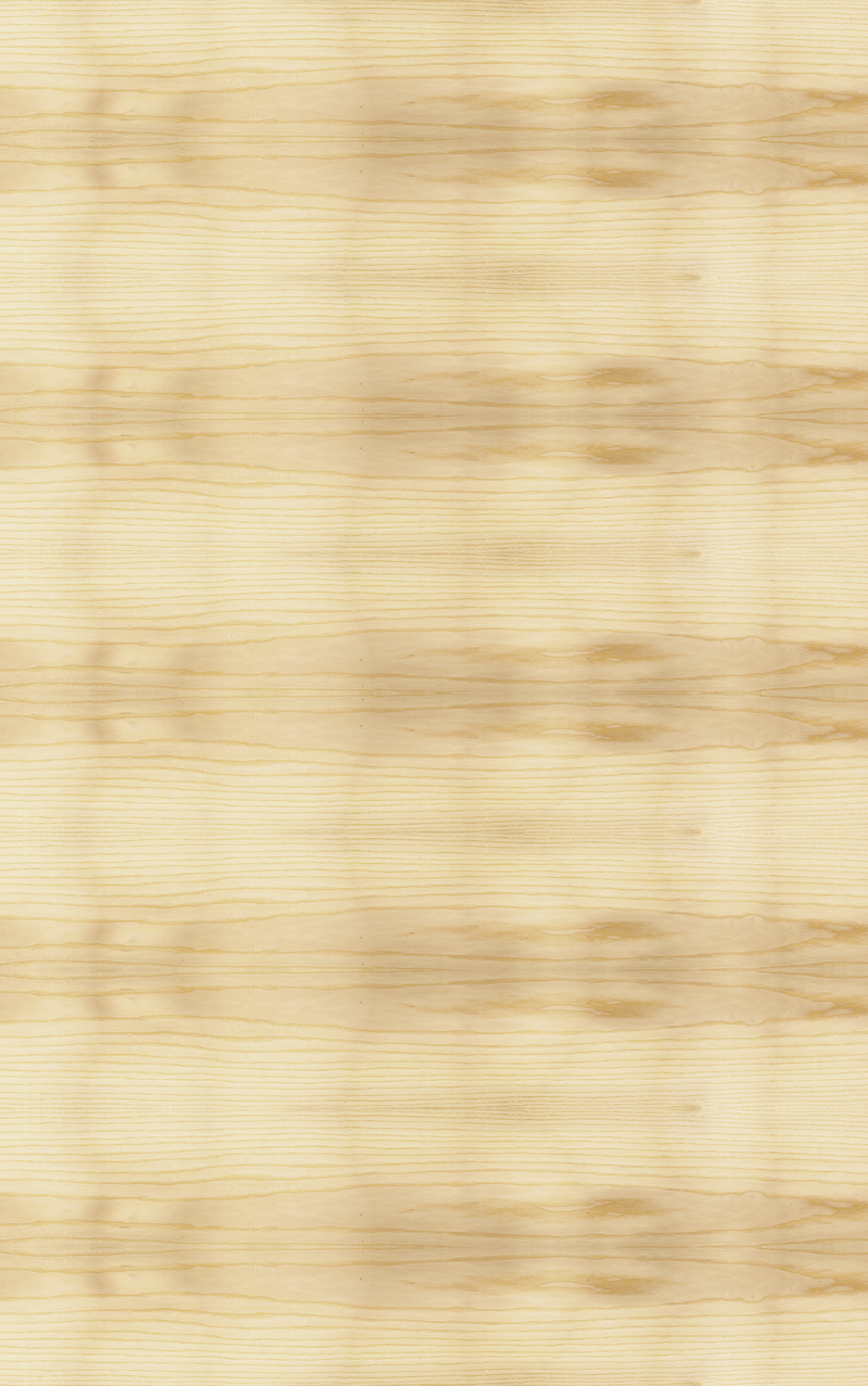 European Ash Veneer Crown Cut Cross Grain on Plywood