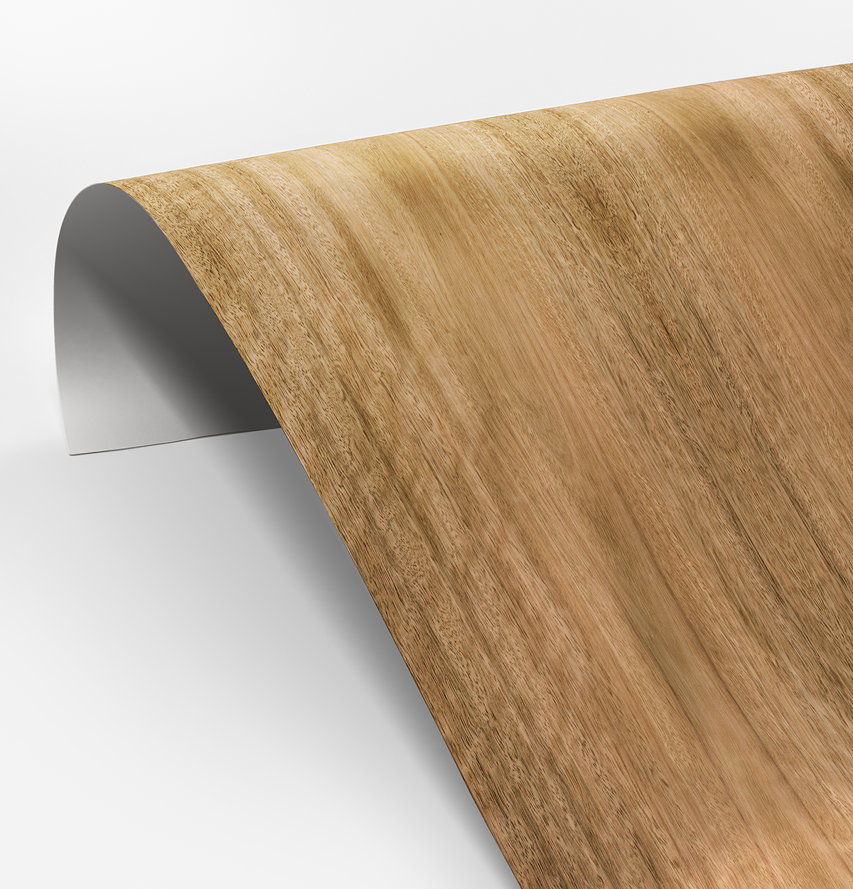 Spotted Gum Veneer Crown Cut on Laminate