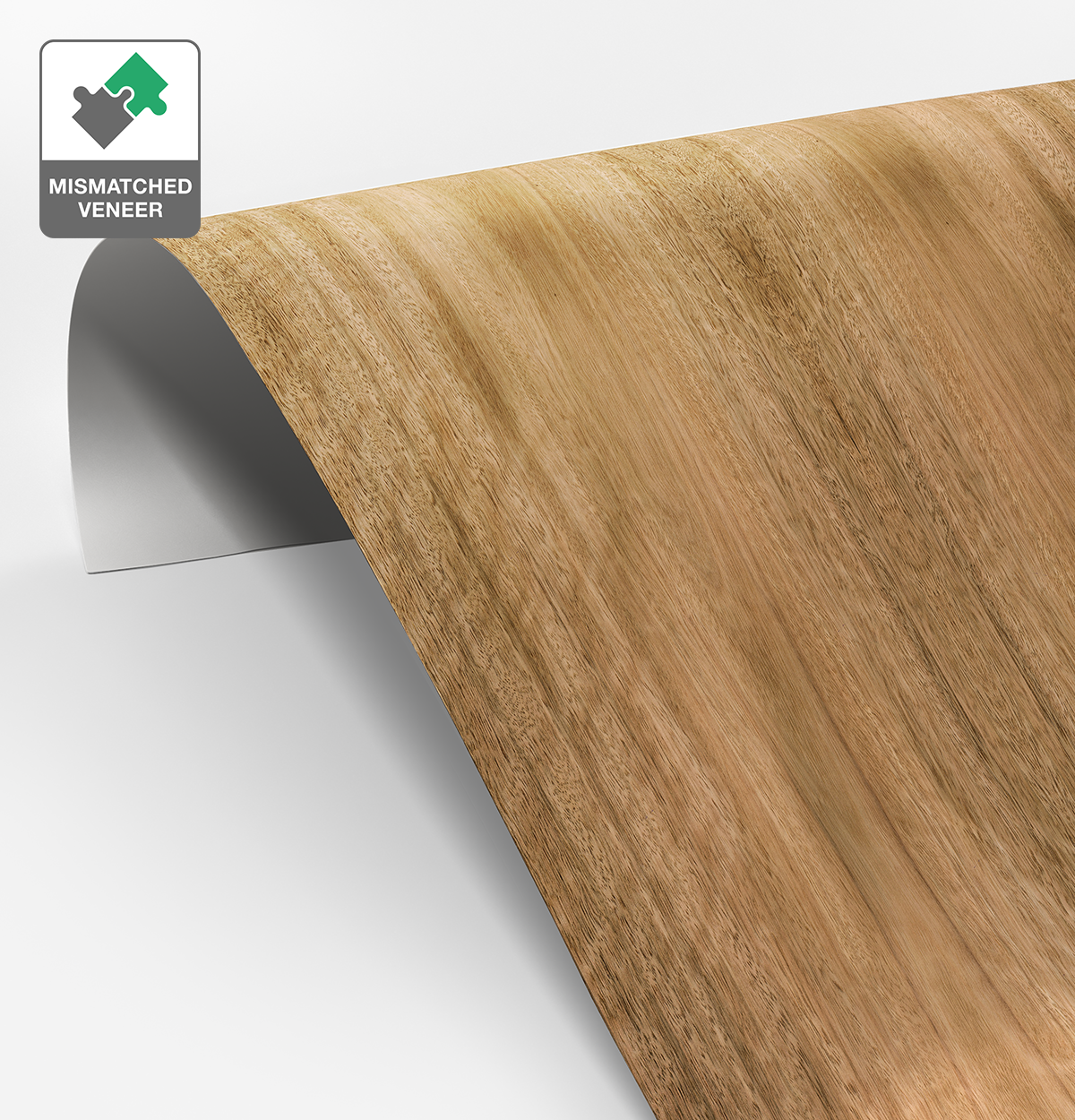 Spotted Gum Veneer Mismatched on Laminate