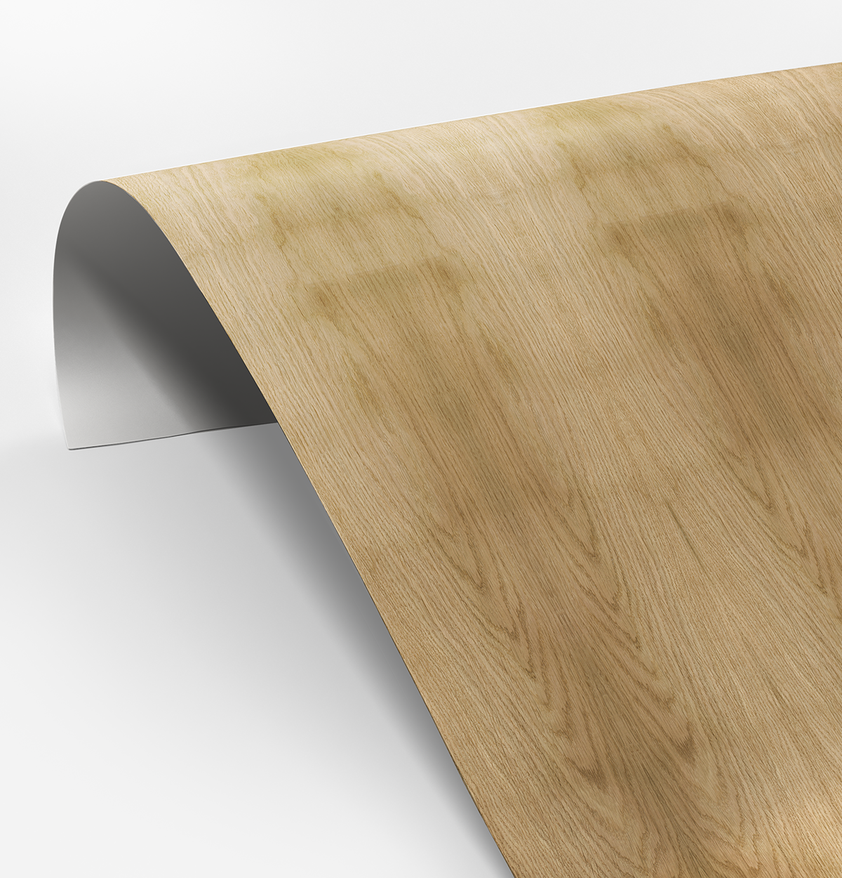 European Oak Veneer Crown Cut on Laminate