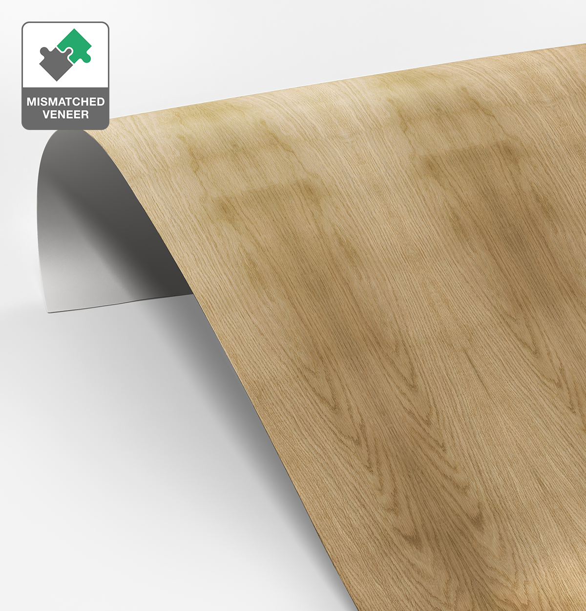 European Oak Veneer Mismatched on Laminate