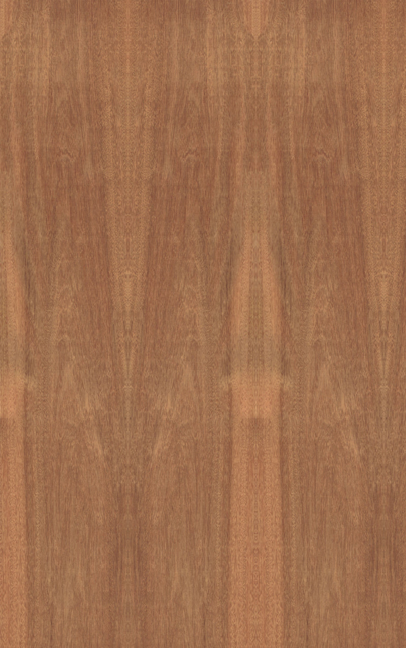 Sapele Veneer Crown Cut on MDF