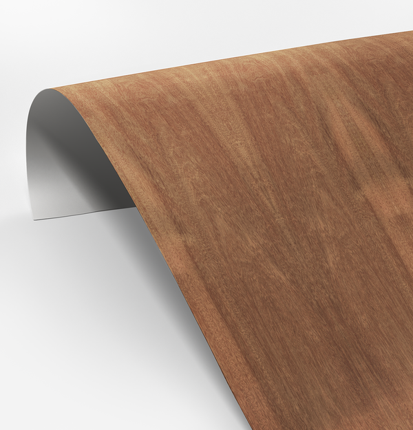 Sapele Veneer Crown Cut on Laminate