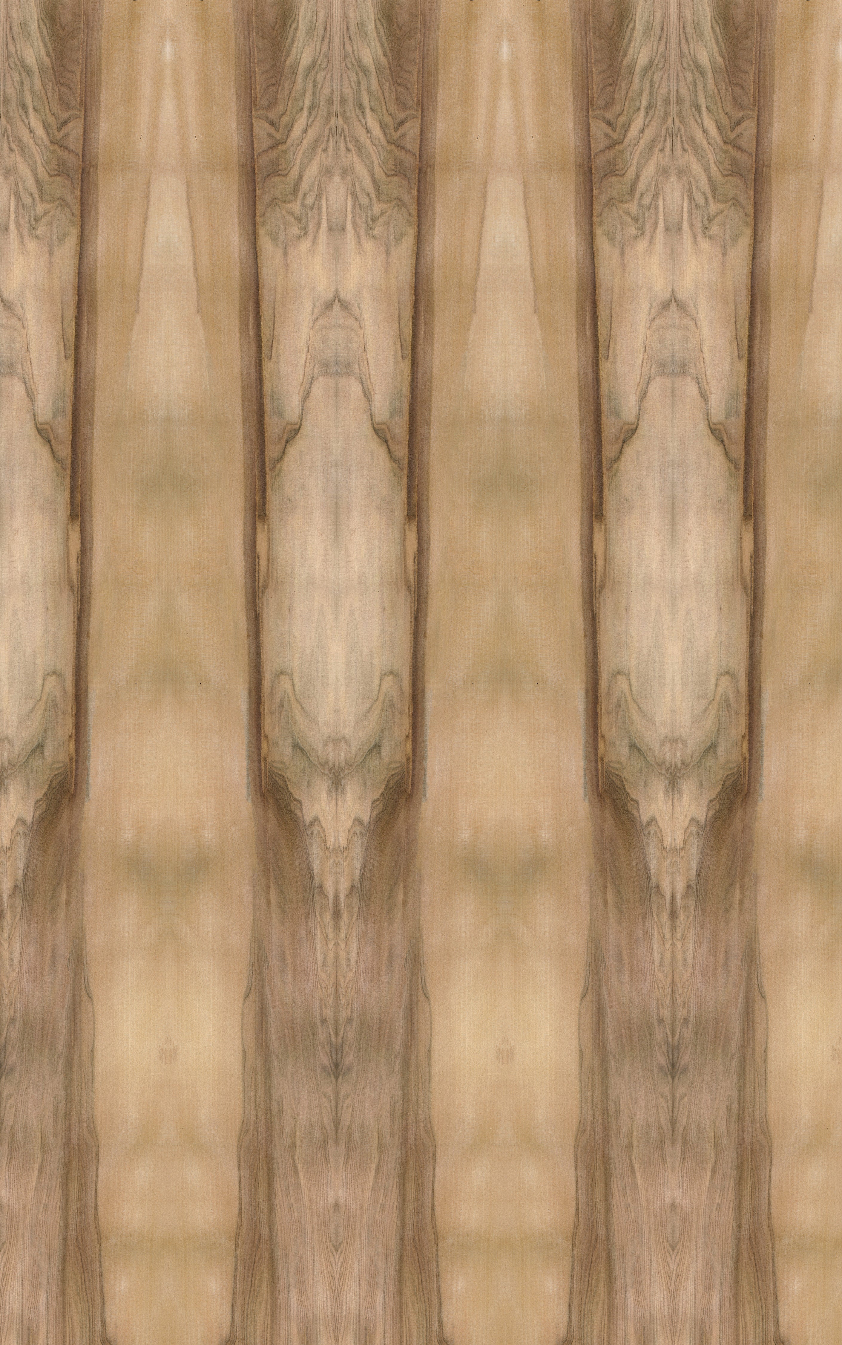 Red Heart Eucalyptus Veneer Natural Grade on Black Moisture Resistant MDF