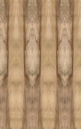 Red Heart Eucalyptus Veneer Natural Grade on Black MDF