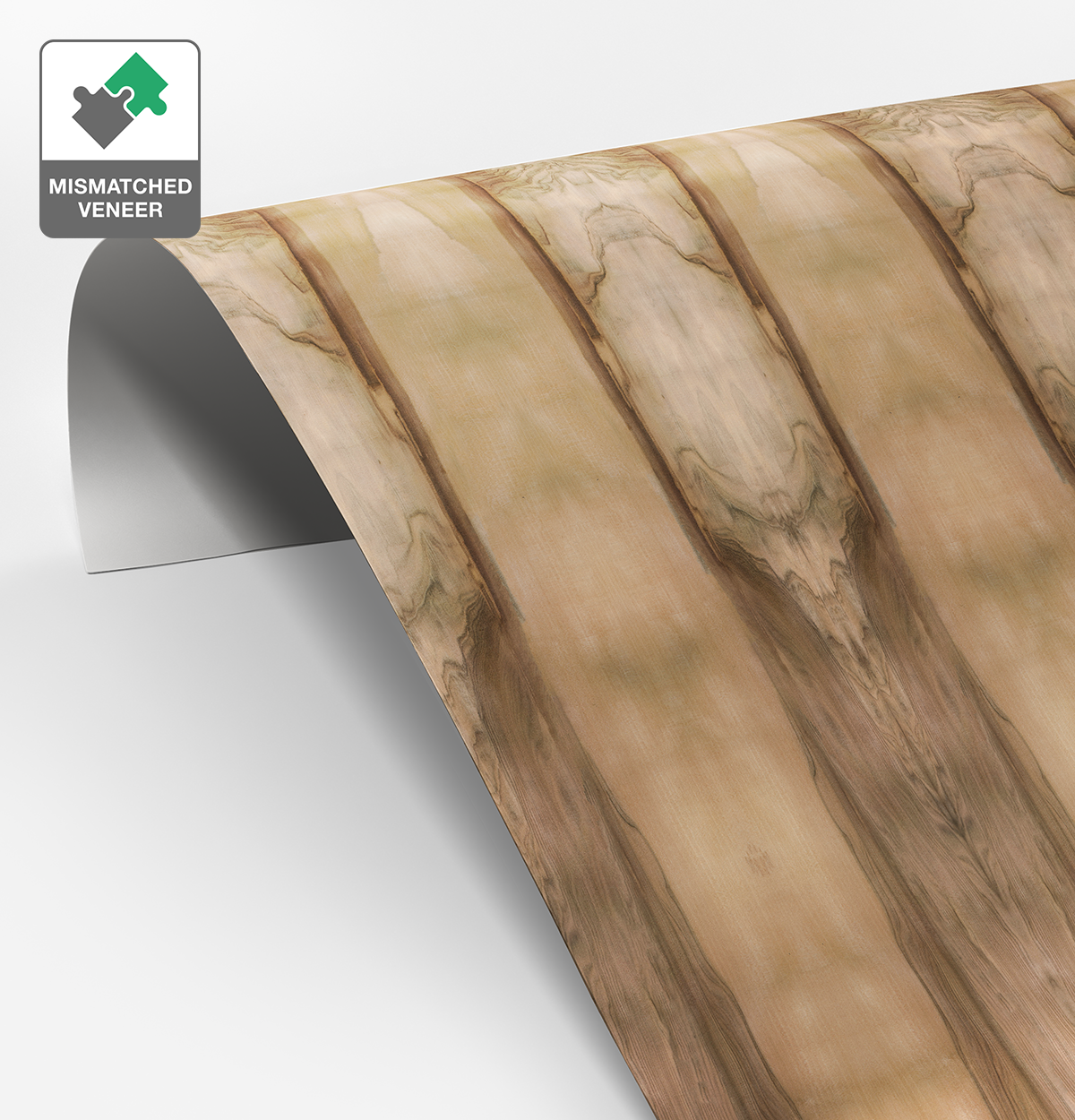 Red Heart Eucalyptus Veneer Mismatched on Laminate