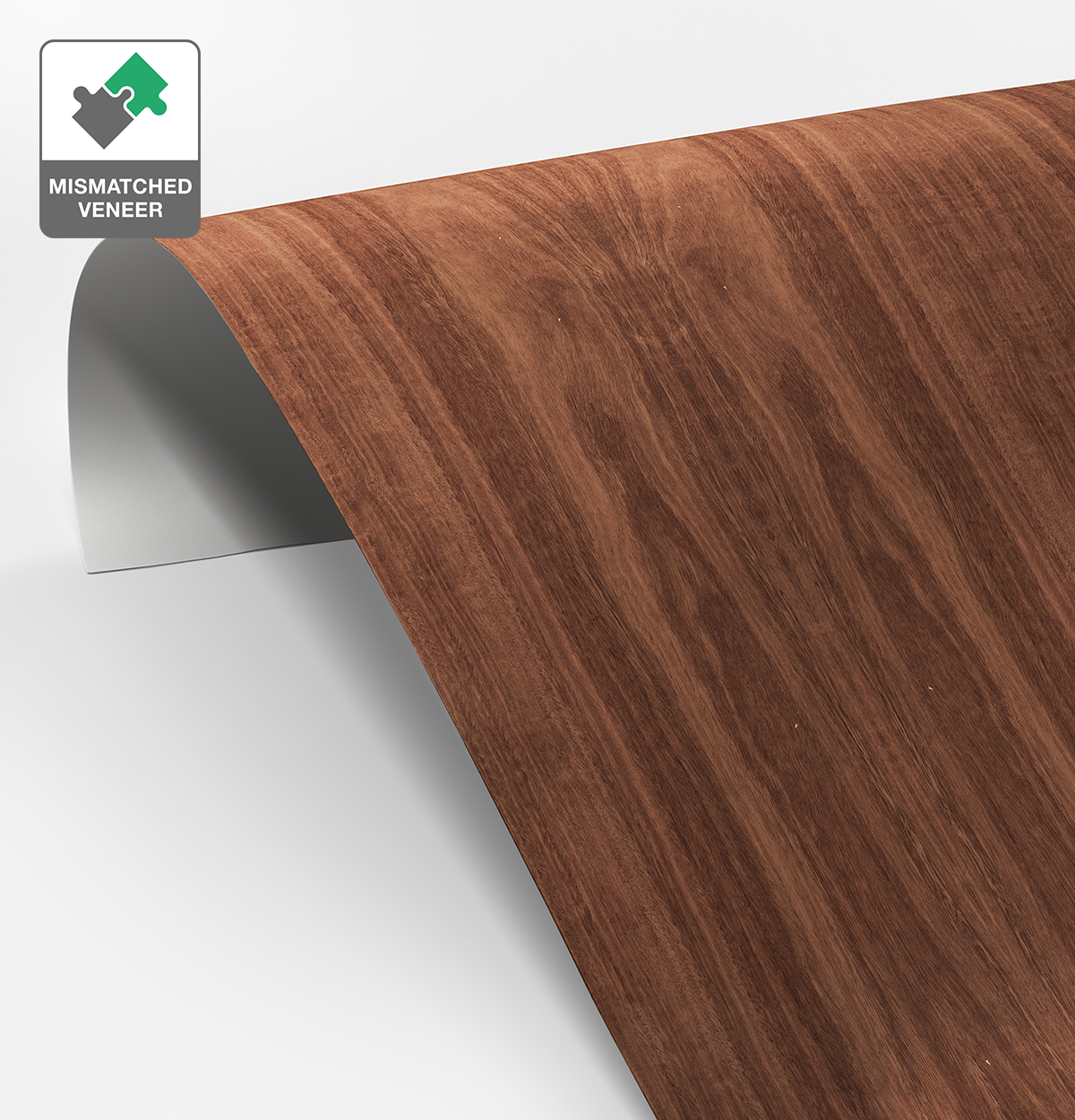 Jarrah Veneer Mismatched on Laminate