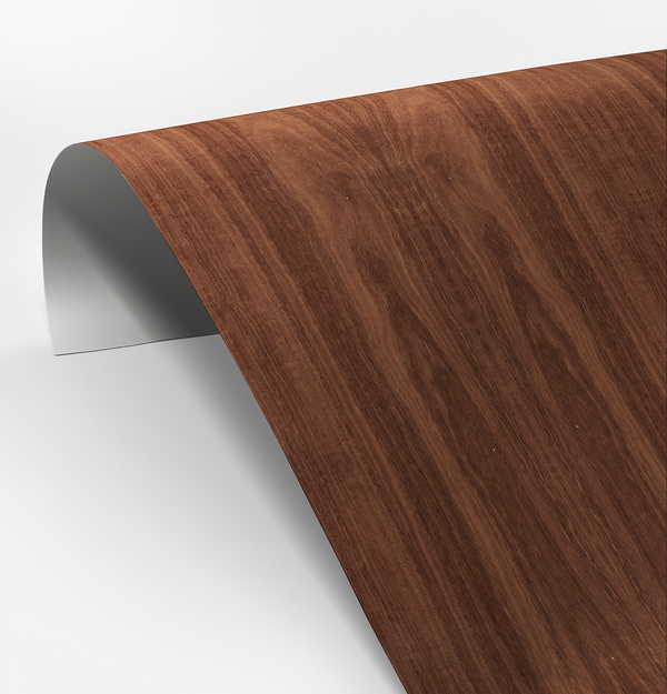 Jarrah Veneer Crown Cut on Laminate