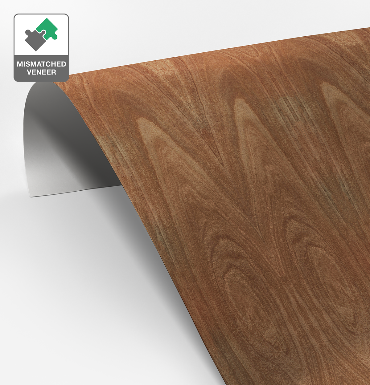 Ironbark Veneer Mismatched on Laminate