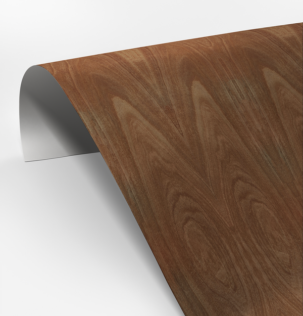 Ironbark Veneer Crown Cut on Laminate