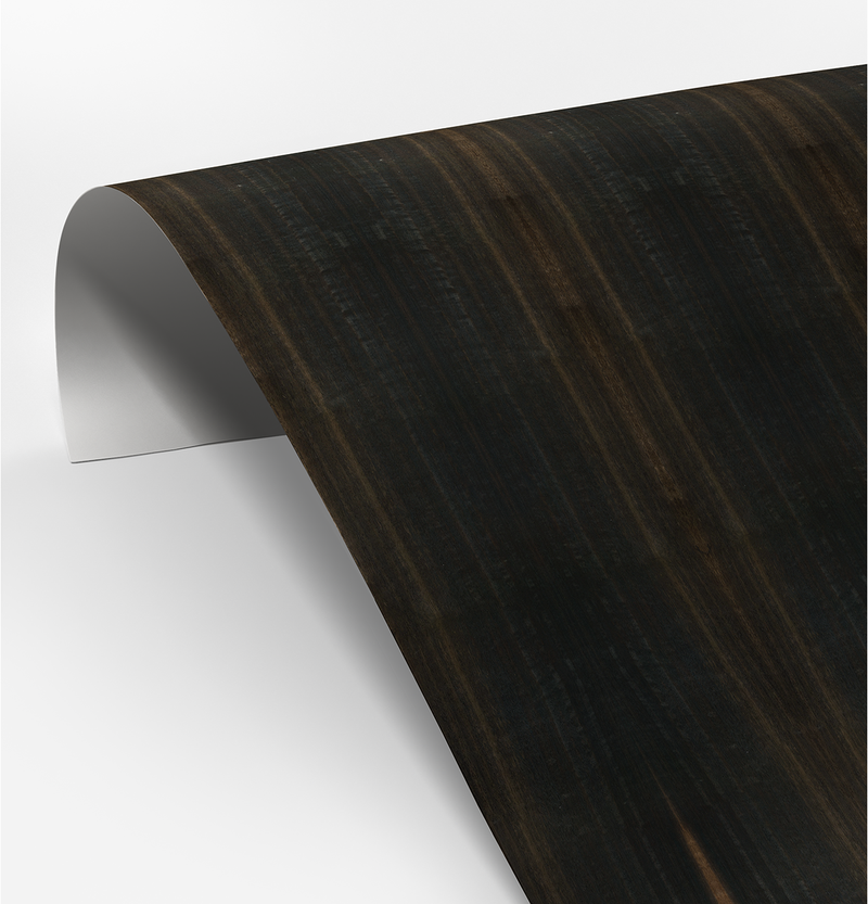 Smoked Eucalyptus Veneer Quarter Cut on Laminate