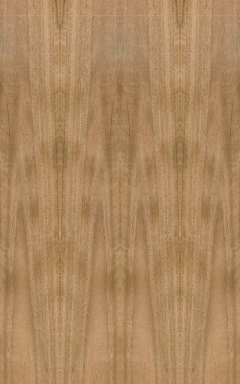Blackbutt Veneer Crown Cut on Black Moisture Resistant MDF