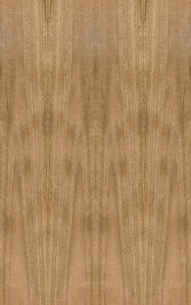 Blackbutt Veneer Crown Cut on Moisture Resistant MDF