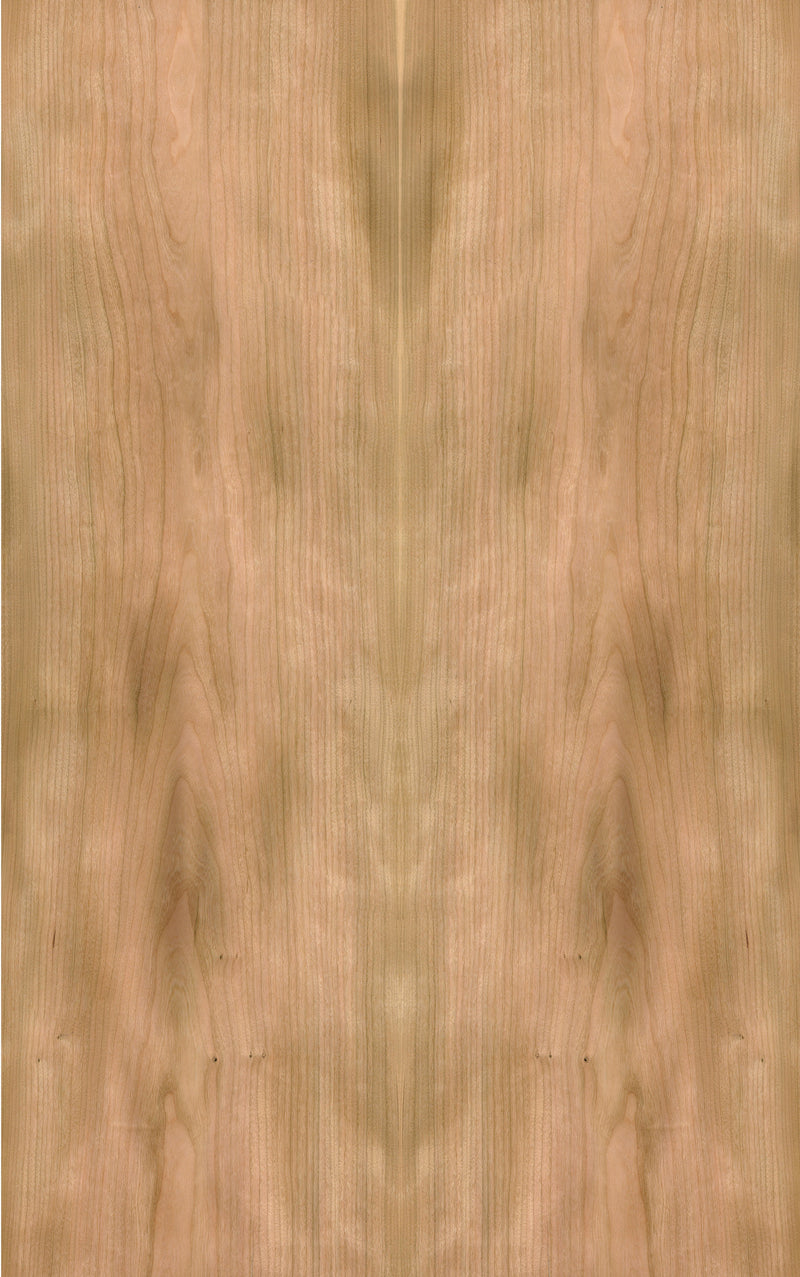 American Cherry Veneer Crown Cut on Fire Rated MDF