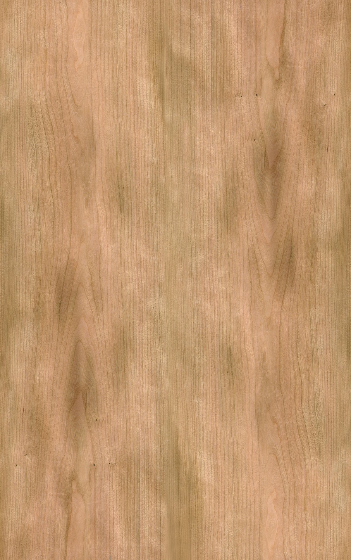 American Cherry Veneer Crown Cut Reverse Slip Match on Black Moisture Resistant MDF