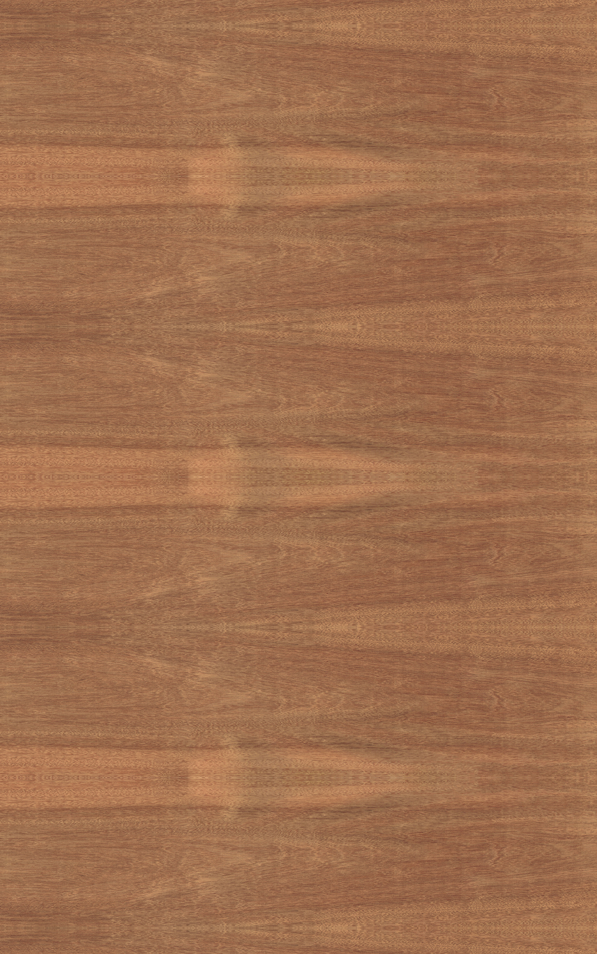 Sapele Veneer Crown Cut Cross Grain on Black Moisture Resistant MDF