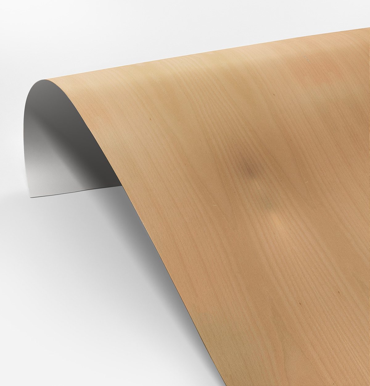 Beech Veneer Crown Cut on Laminate