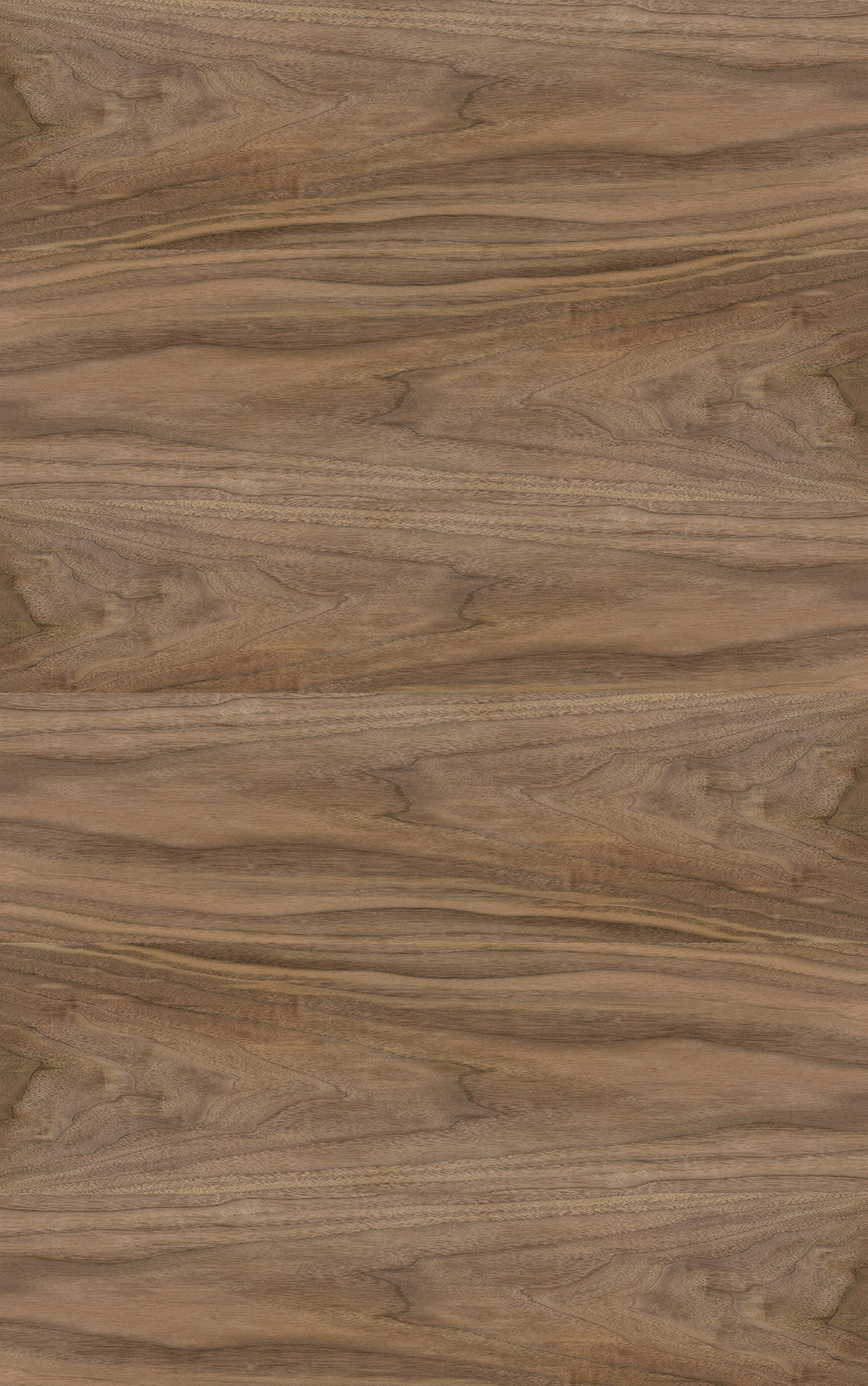 American Walnut Veneer Crown Cut Reverse Slip Match Cross Grain on HMR Moisture Resistant Particleboard