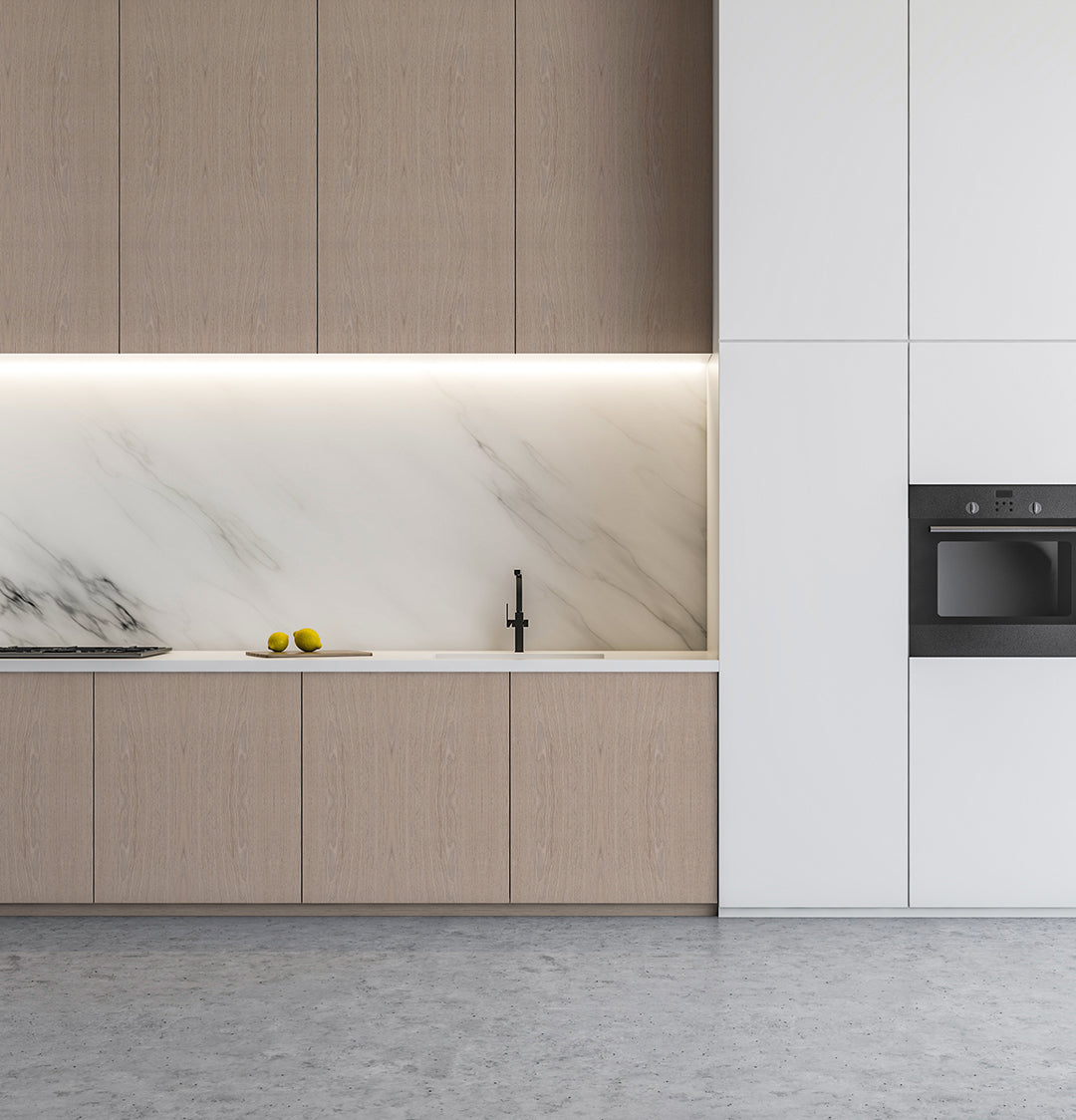 Bouchon Reconstituted Veneer on Black Moisture Resistant MDF