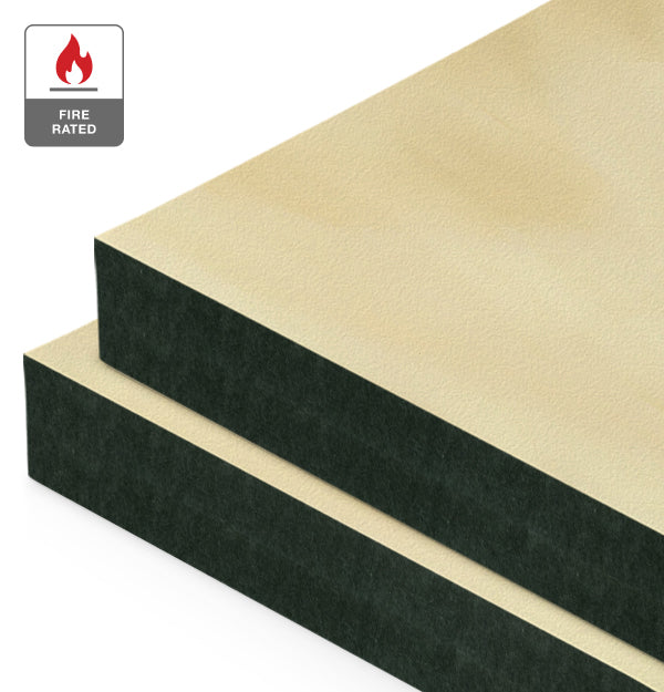 Austral Araucaria Hoop Pine Veneer on Fire Rated Black MDF